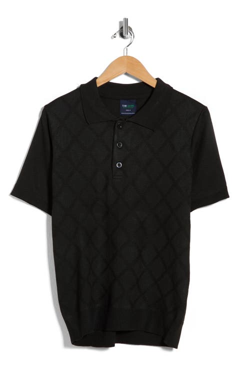 Knit Polo Sweater
