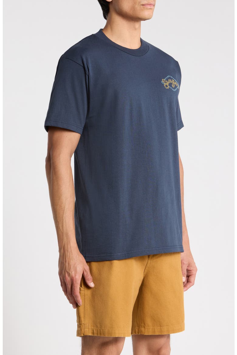 Honky Tonk Cotton Graphic T-Shirt, Alternate, color, NAVY