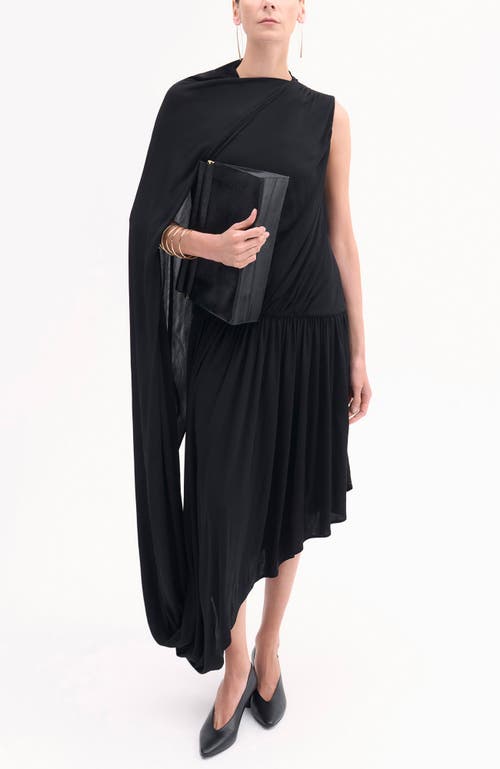 Co Asymmetric Dress In Black