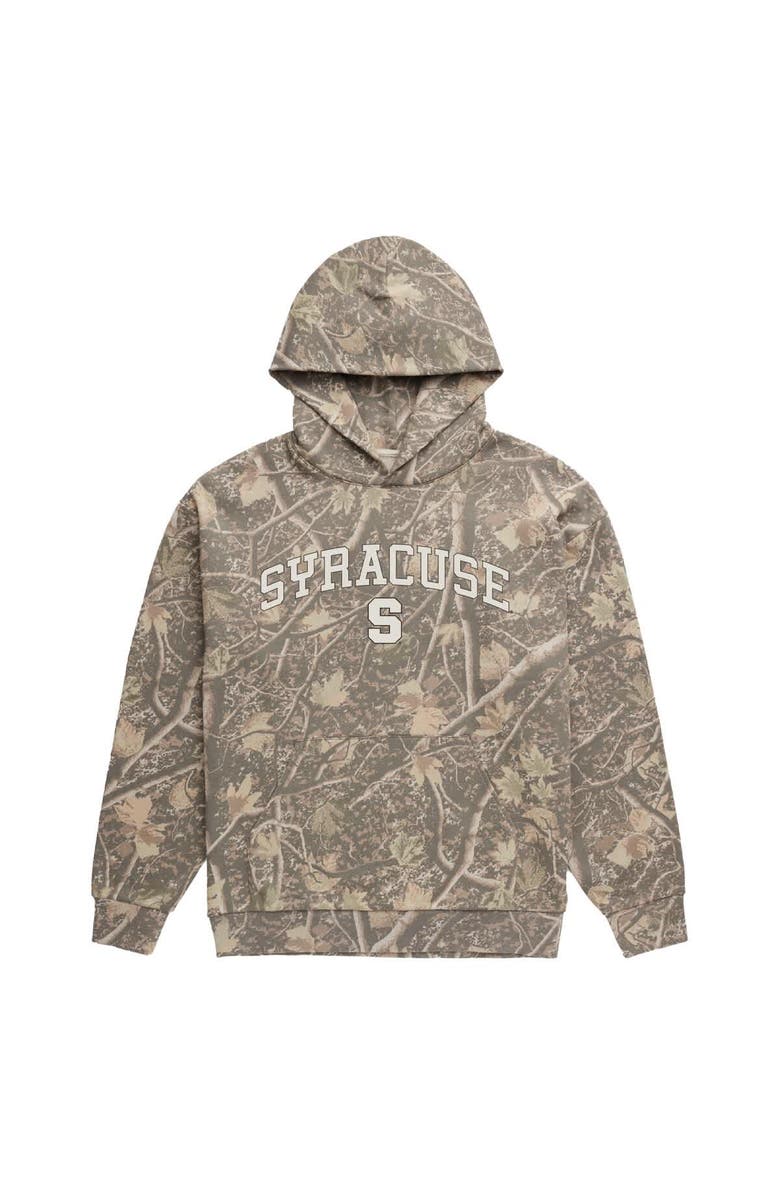 Uscape Apparel Men's Uscape Apparel  Camo Syracuse Orange Back Bay Fleece Hoodie, Main, color, Camo