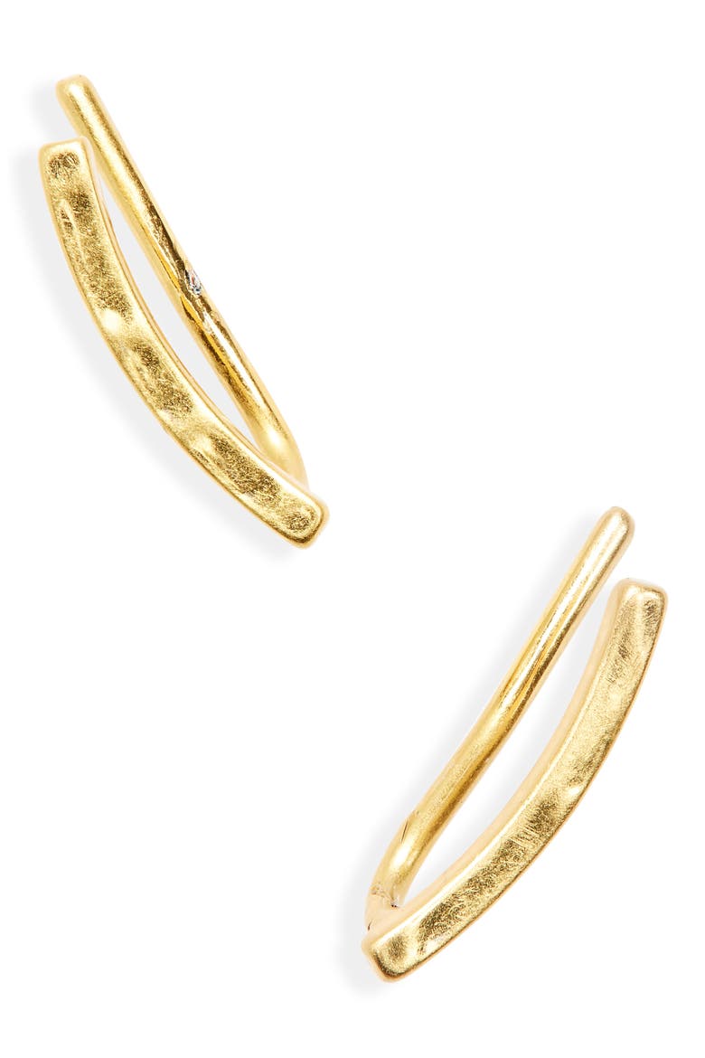 Hammered Ear Crawlers, Main, color, VINTAGE GOLD