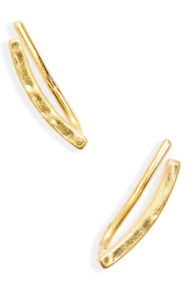 Madewell Hammered Ear Crawlers, Main, color,