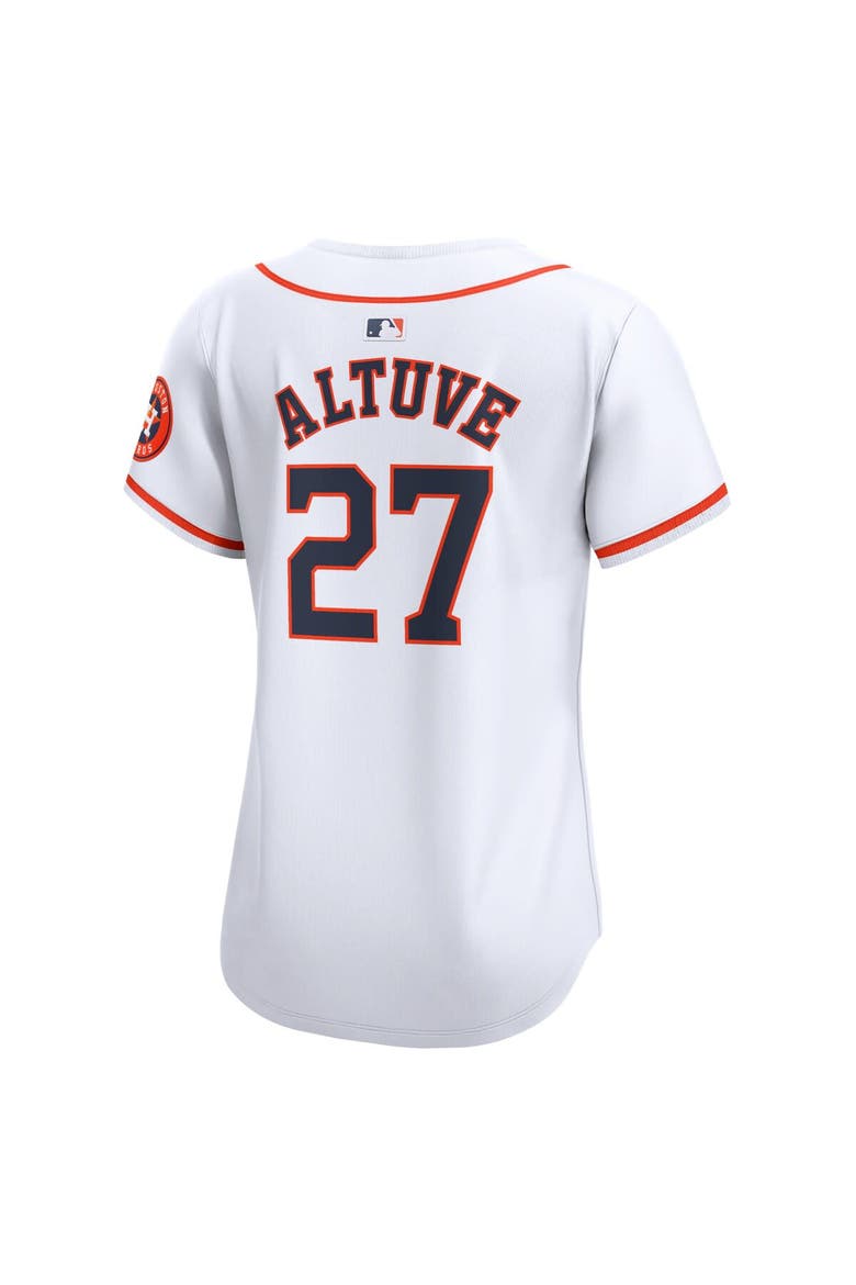 Women's Nike Jose Altuve White Houston Astros Home Limited Player Jersey, Alternate, color, White