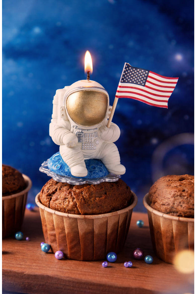 Astronaut Candle, Alternate, color, Astronaut