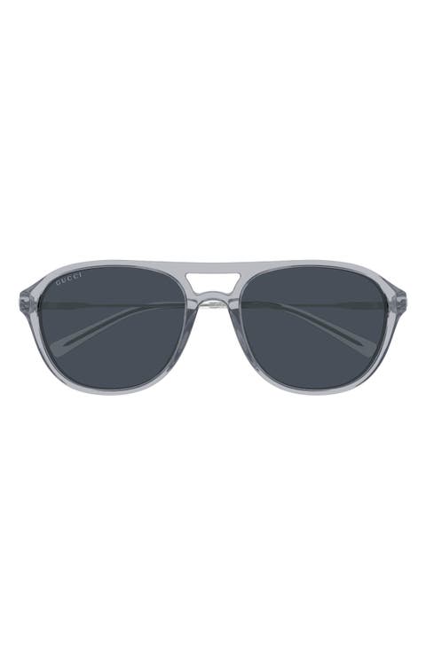 GG2254SK 57mm Polarized Gradient Navigator Sunglasses