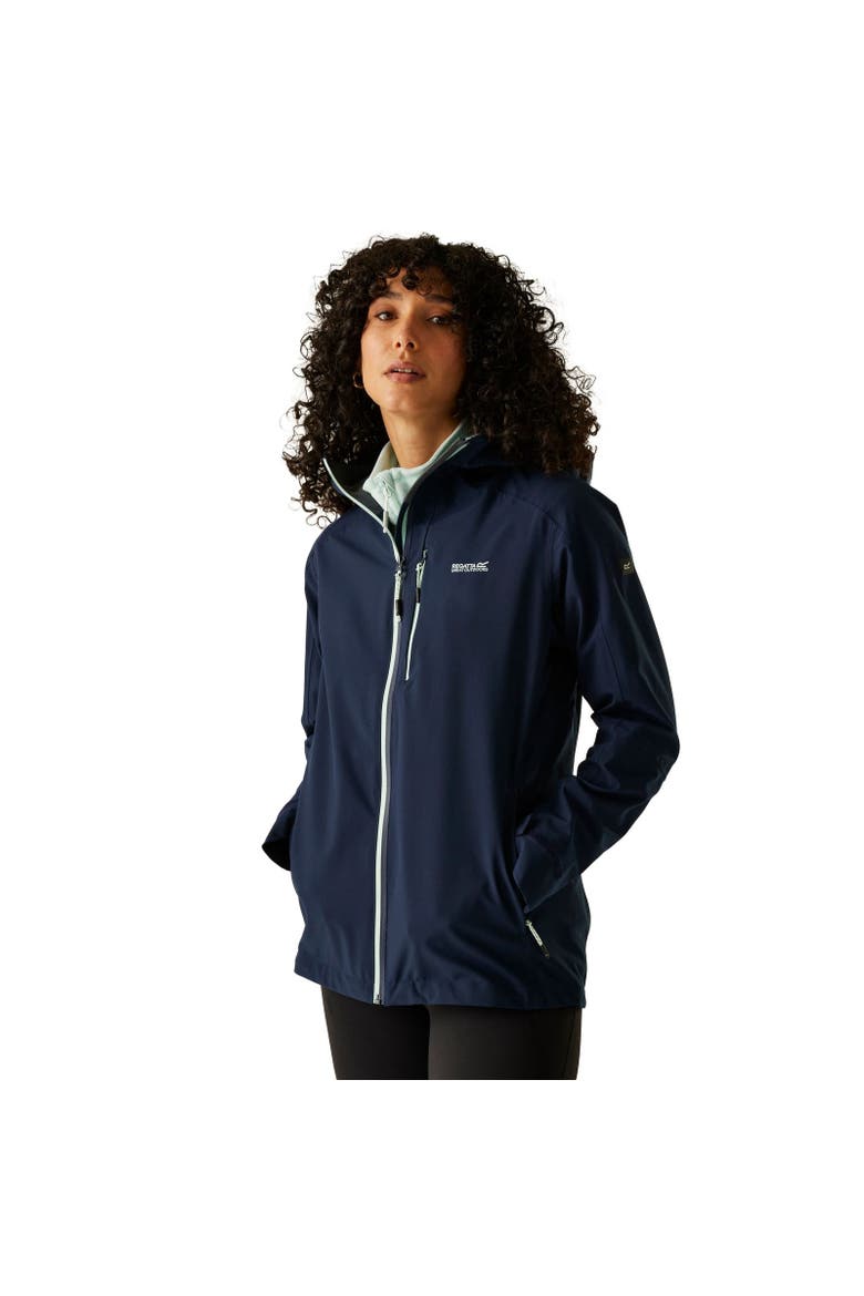 Birchdale II Waterproof Jacket, Alternate, color, Navy and Icy Morn