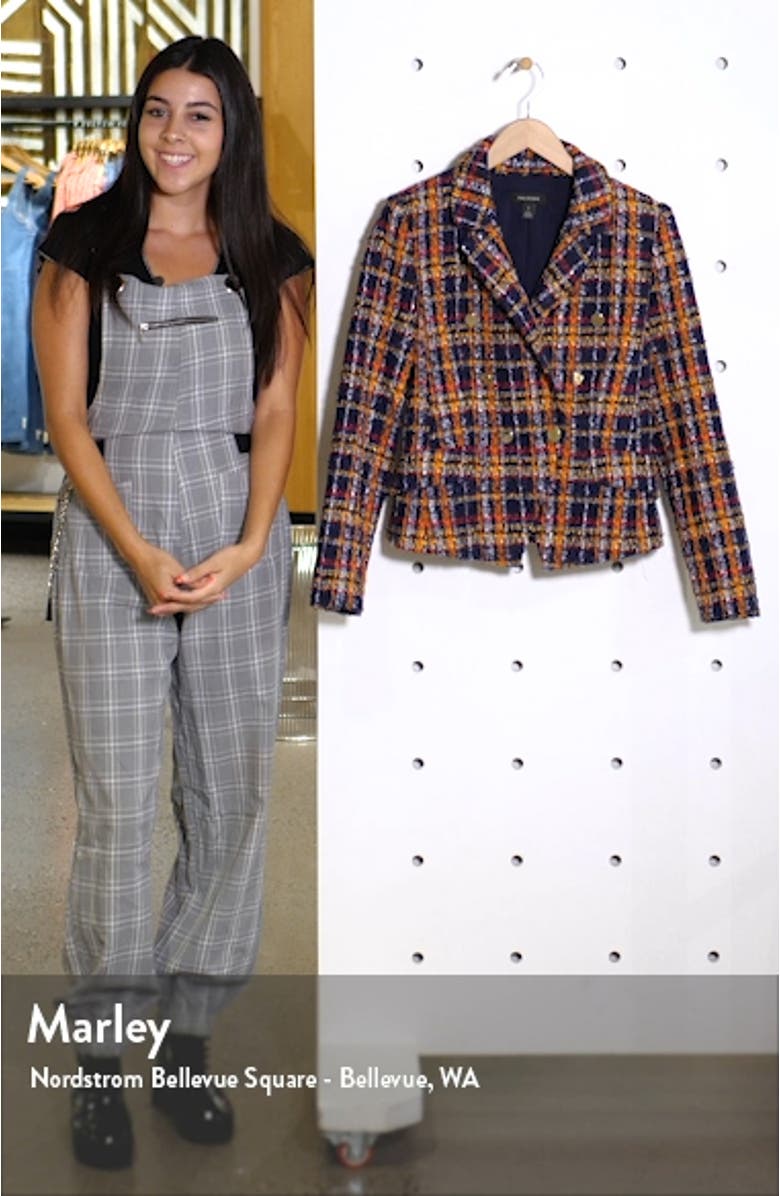 Plaid Tweed Jacket, sales video thumbnail