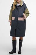 Barbour Blearigg Water Repellent Longline Hooded Jacket