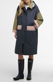 Barbour Blearigg Water Repellent Longline Hooded Jacket