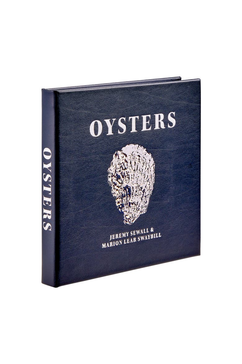 Oysters A Celebration in the Raw Leather Edition, Main, color, blue