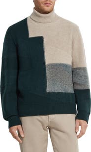 ZEGNA Cashmere & Mohair Turtleneck Sweater
