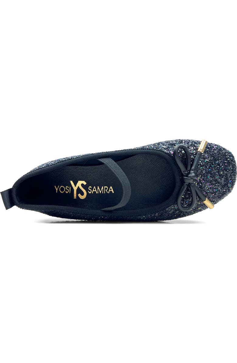 Yosi Samra Kids' Miss Emma Glitter Flat, Alternate, color,