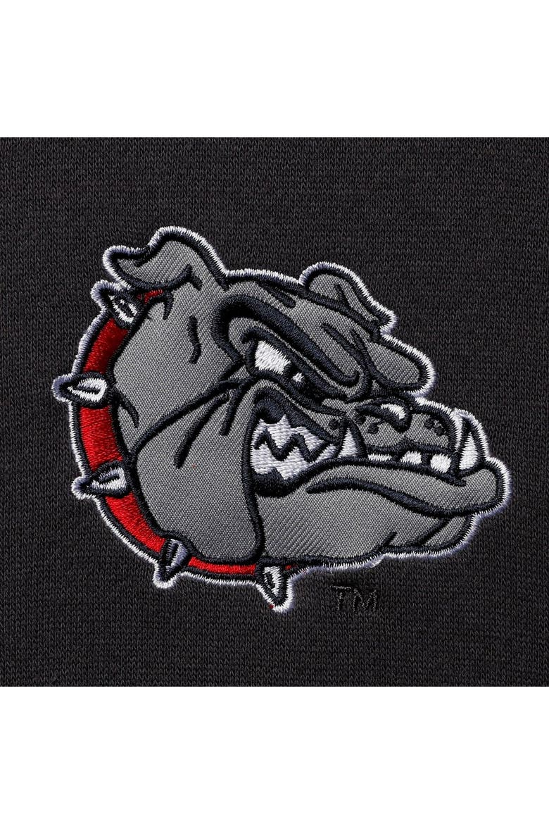 Men's Colosseum Charcoal Gonzaga Bulldogs Tortugas Logo Quarter-Zip Jacket, Alternate, color, Charcoal