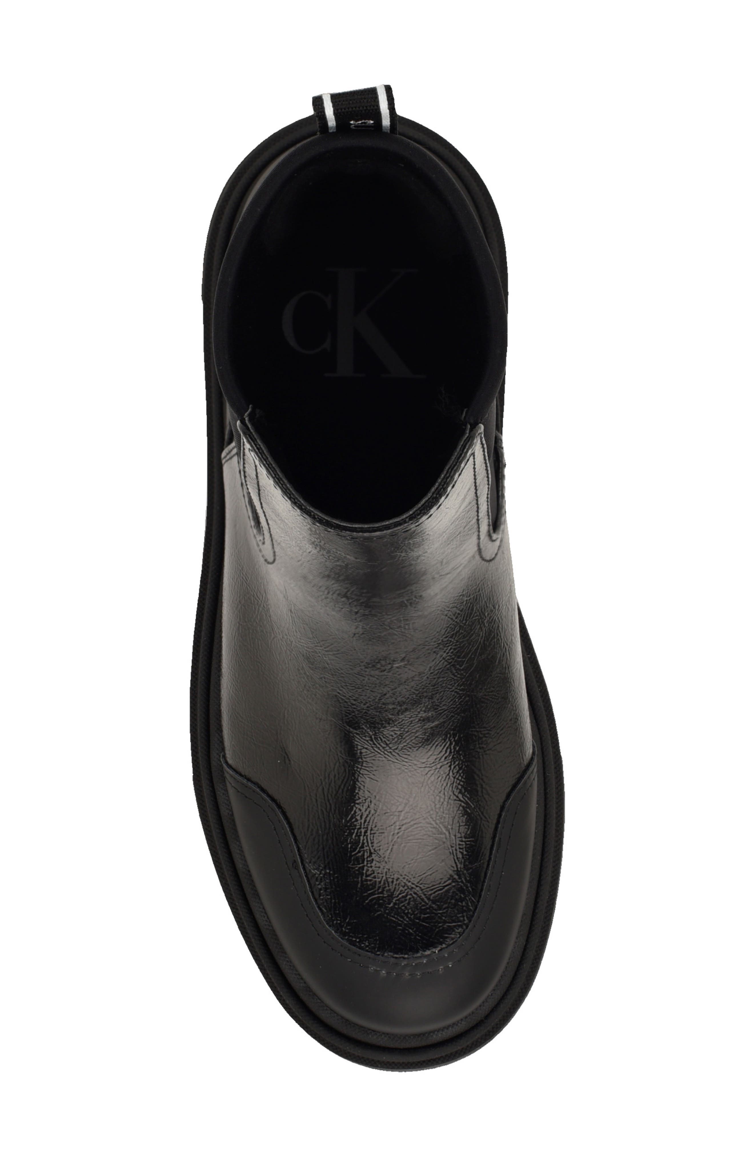 Remola Lug Chelsea Boot, Alternate, color, BLACK 004