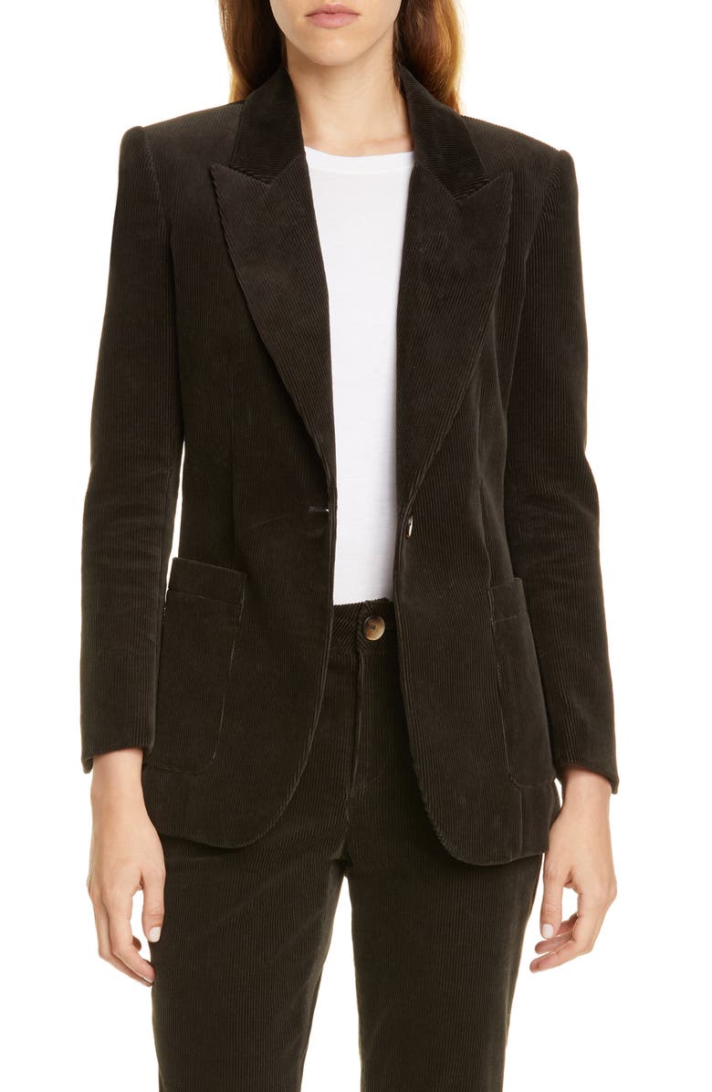 TRAVE Eleanor Slim Corduroy Jacket, Main, color,