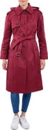 London Fog Cotton Blend Trench