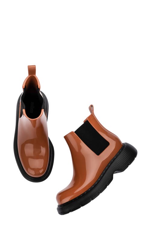 Melissa Step Chelsea Boot In Black/brown
