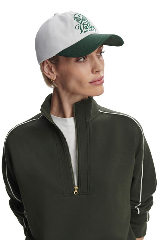 Varley Kirsi Half-zip Sweatshirt In Deep Ivy