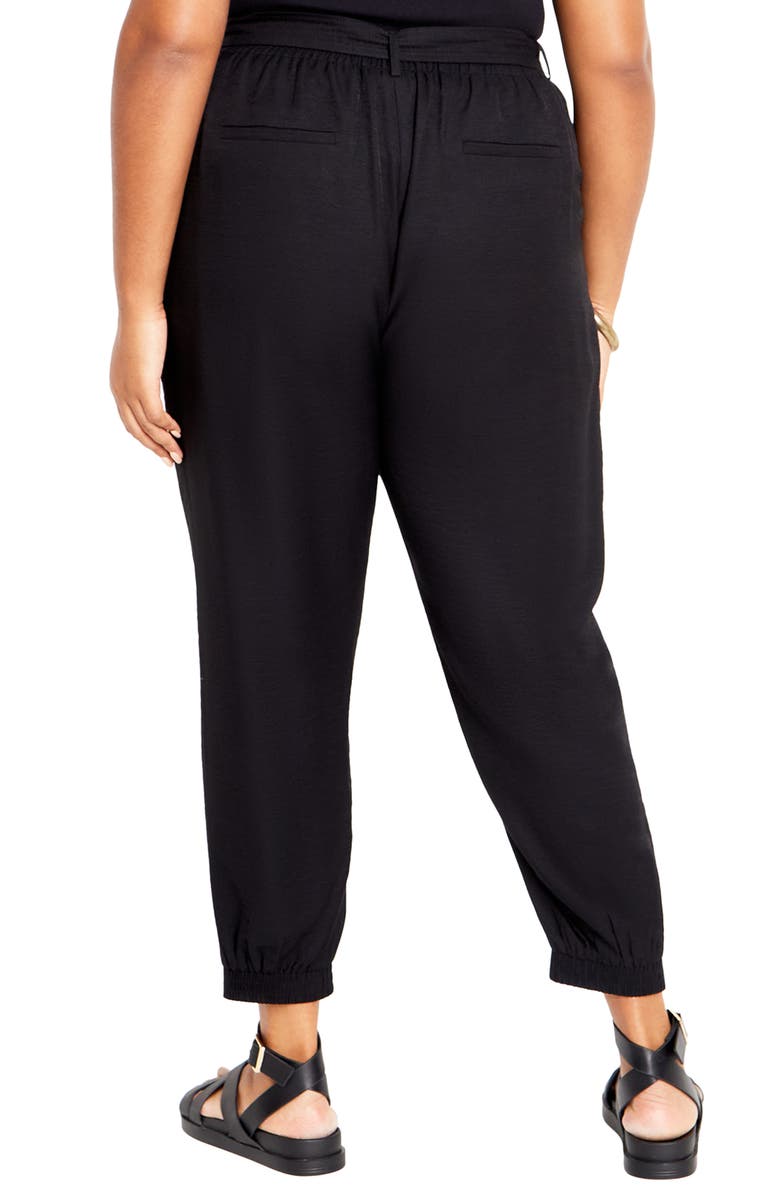 City Chic Dakota High Waist Taper Pants, Alternate, color,