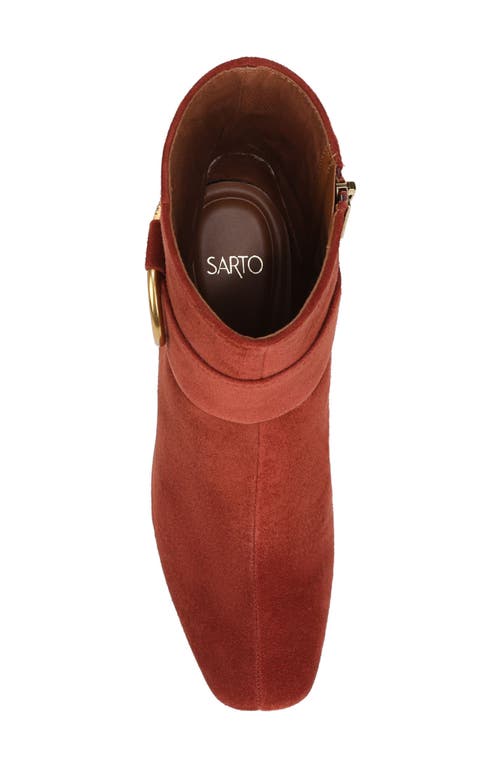 Sarto By Franco Sarto Flexa Elia Bootie In Red