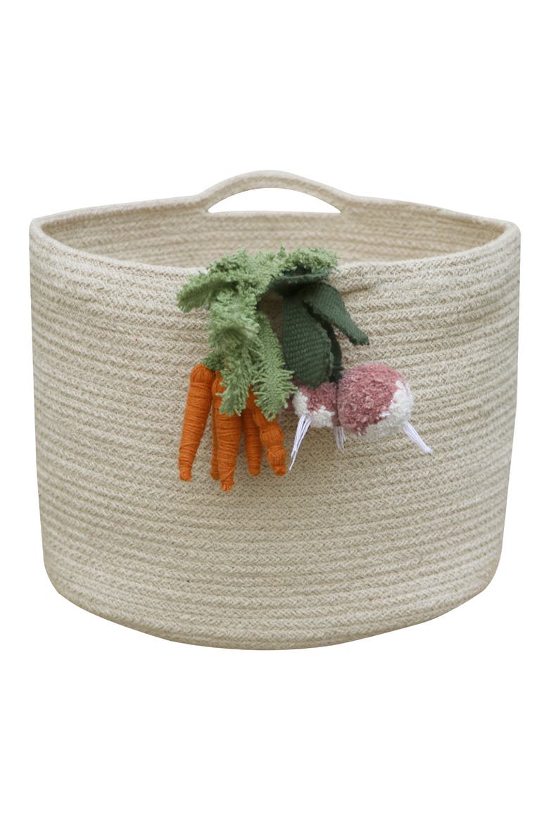 Veggies Basket, Main, color, NATURAL ORANGE GREEN