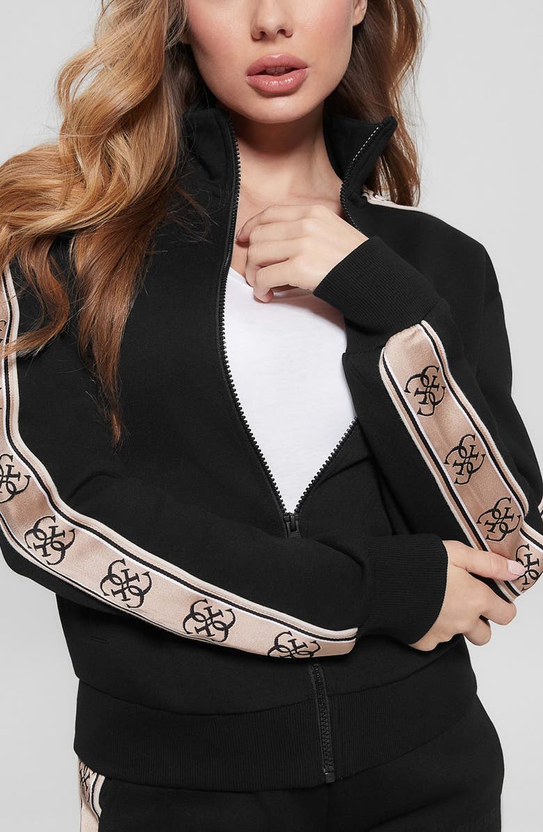 GUESS Britney Fleece Jacket, Alternate, color, 