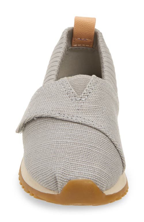 Toms Kids' Knit Alpargata In Gray