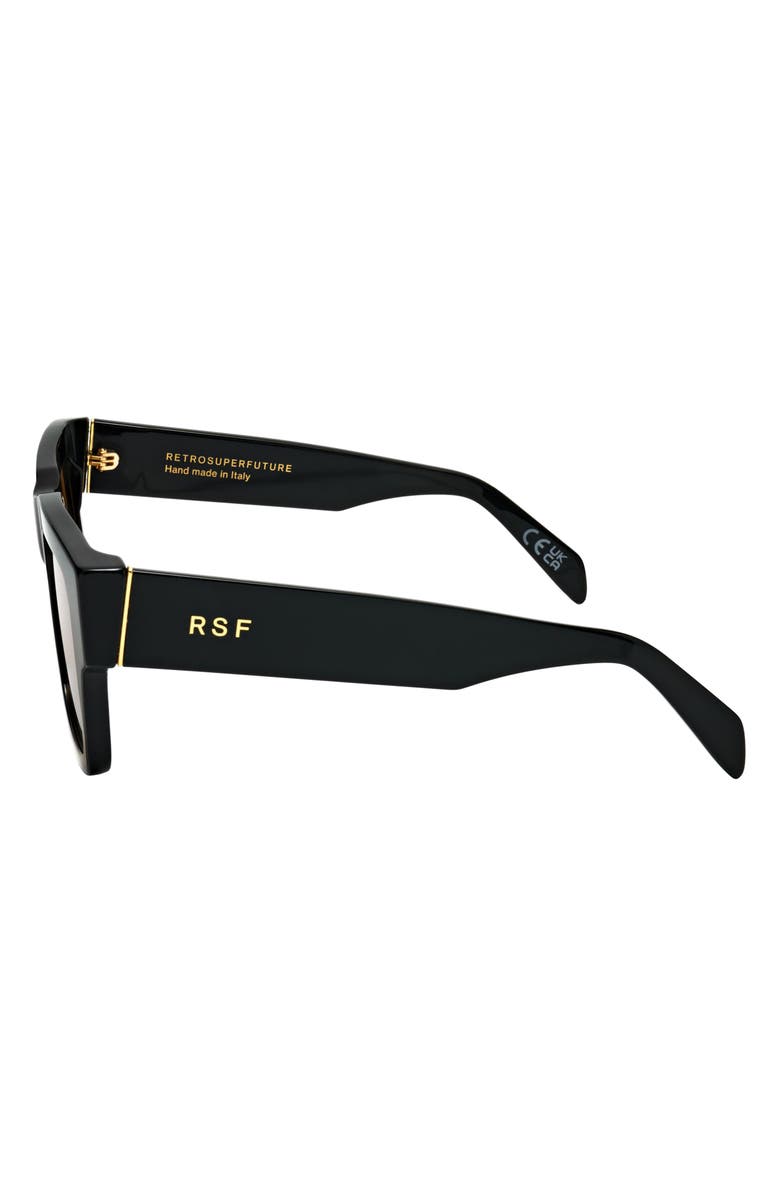 SUPER by RETROSUPERFUTURE<sup>®</sup> 50mm Square Sunglasses, Alternate, color, Black