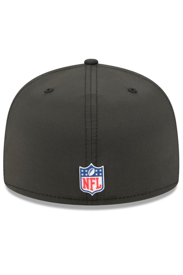Men's New Era Black Cincinnati Bengals 2025 Sideline  59FIFTY Fitted Hat, Alternate, color, Black