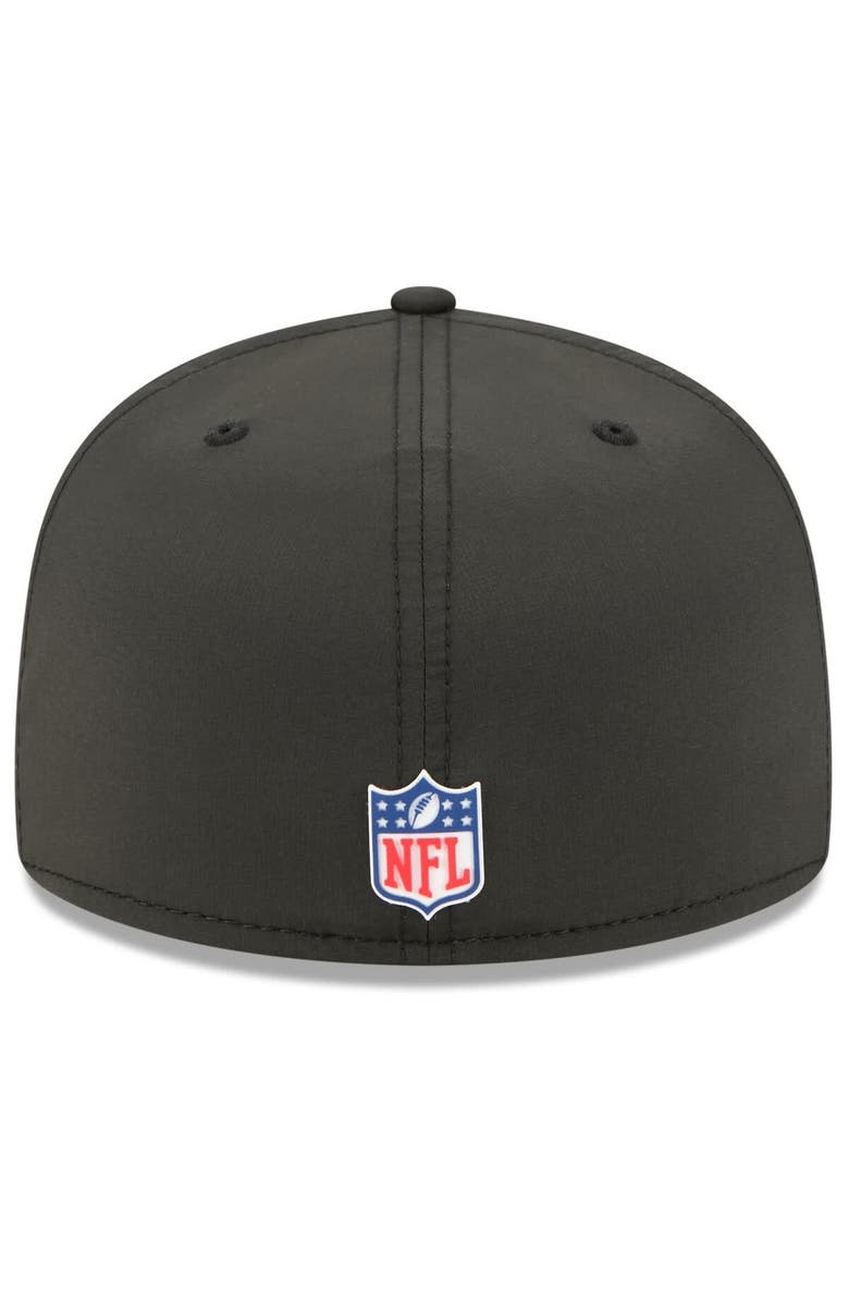 New Era Men
s New Era Black Cincinnati Bengals 2025 Sideline 59FIFTY Fitted Hat, Alternate, color, Black