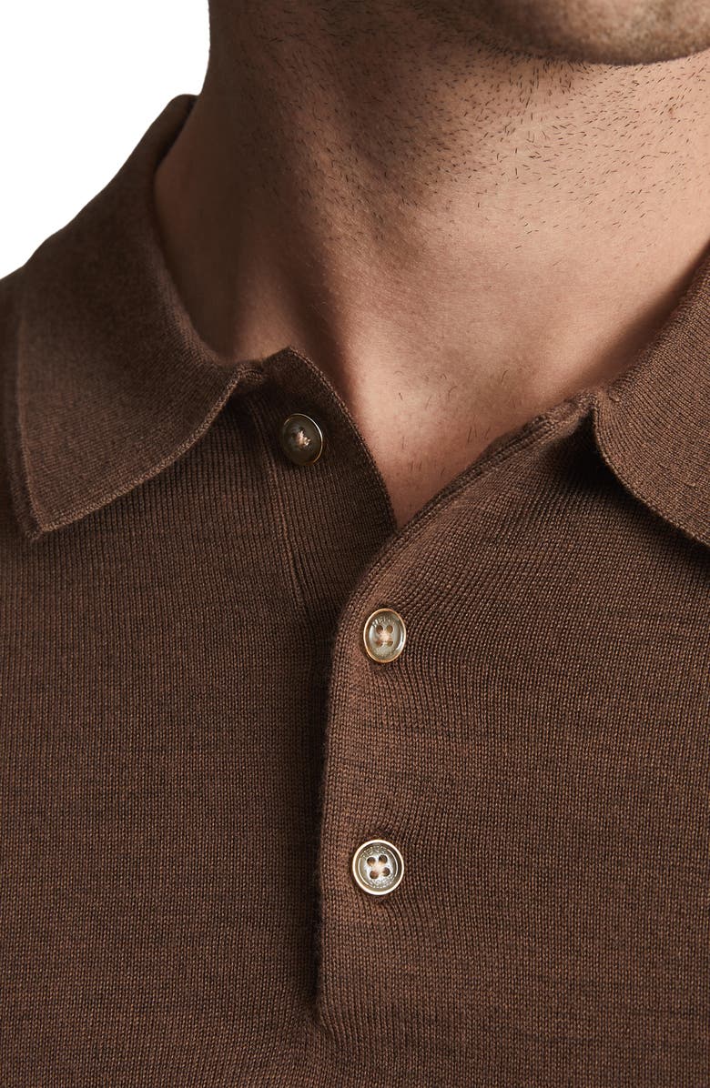 Reiss Trafford Wool Polo Sweater, Alternate, color,