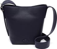 New Amsterdam Leatherworks Jayden Leather Bucket Bag