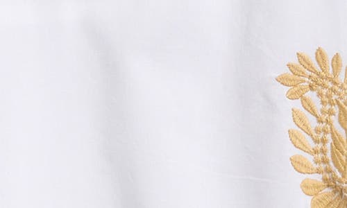 Two By Vince Camuto Embroidered Cotton Button-up Shirt