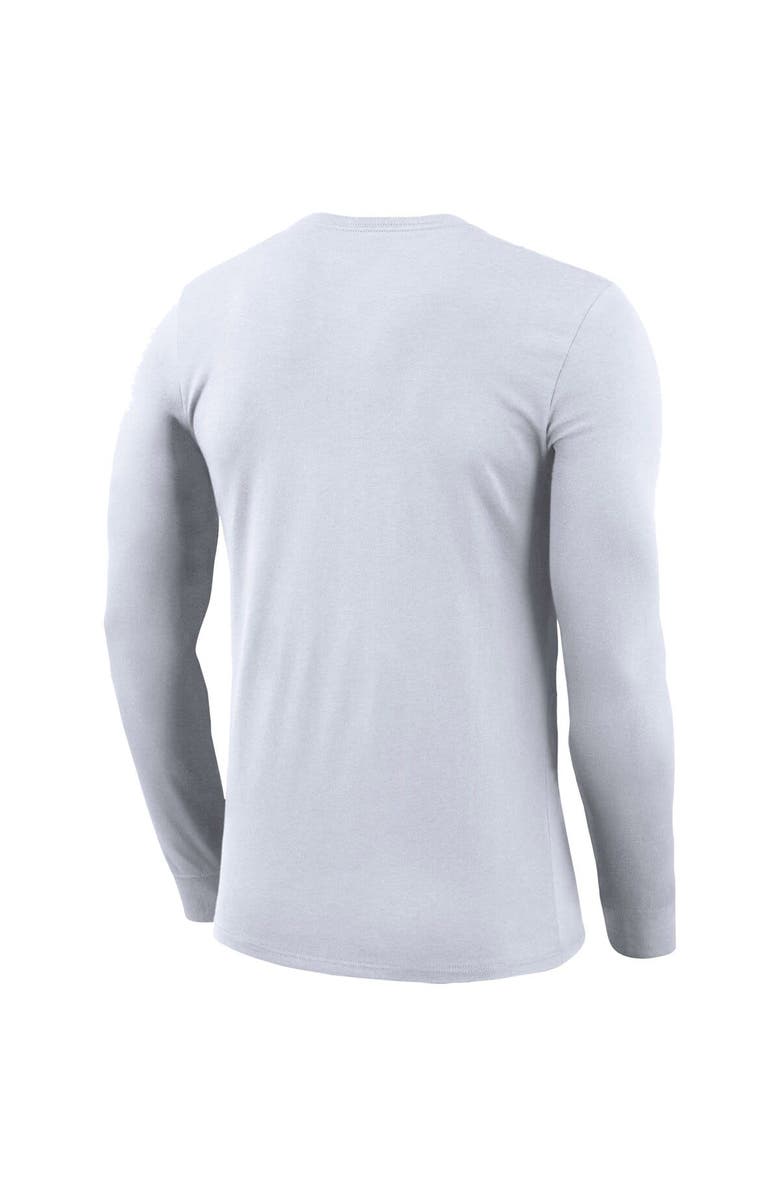 NIKE X LEBRON JAMES Men's Nike x LeBron James White Florida A&M Rattlers Collection Legend Performance Long Sleeve T-Shirt, Alternate, color, 