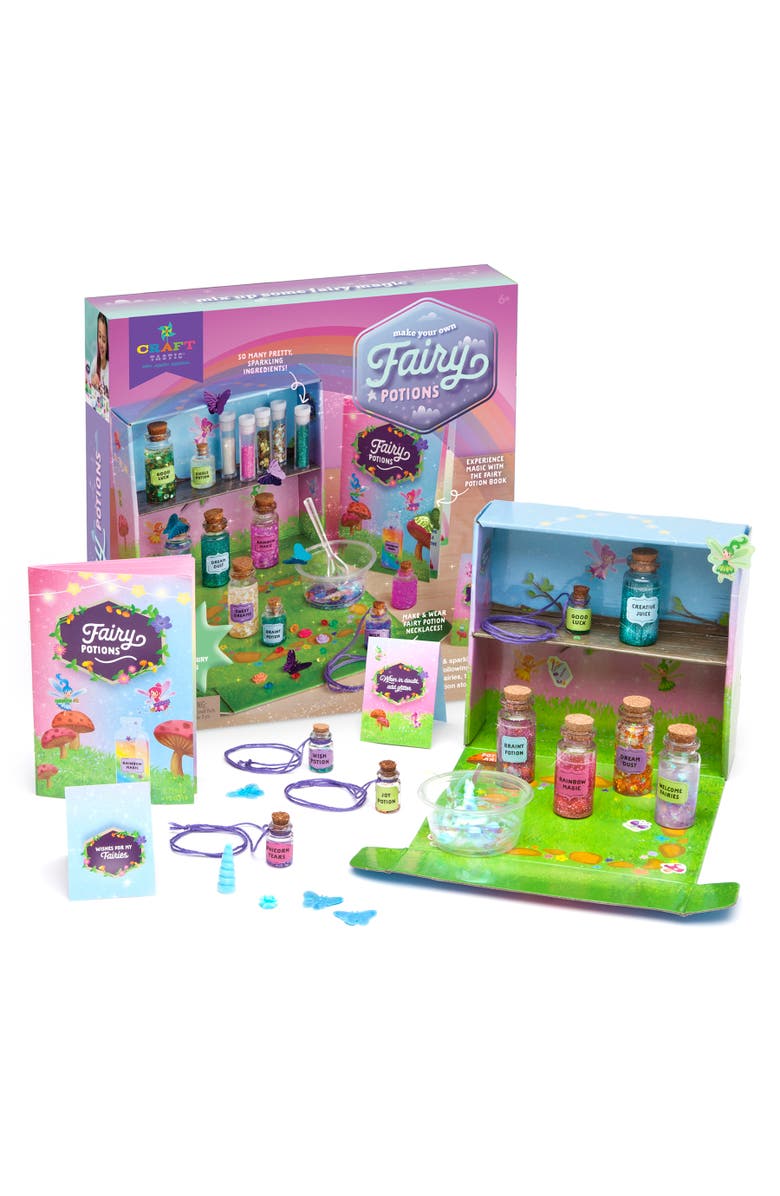 Craft-tastic Crafttastic Fairy Potion Kit Diy Fairy Potions Ages 6+, Alternate, color, Multicolored