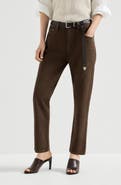 Brunello Cucinelli Straight five-pocket trousers