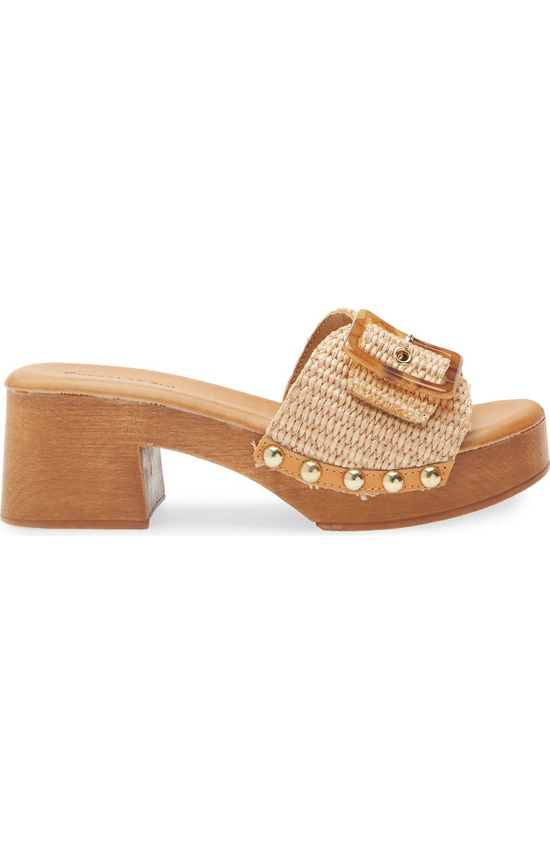 Chocolat Blu Lari Platform Sandal, Alternate, color, Natural Raffia