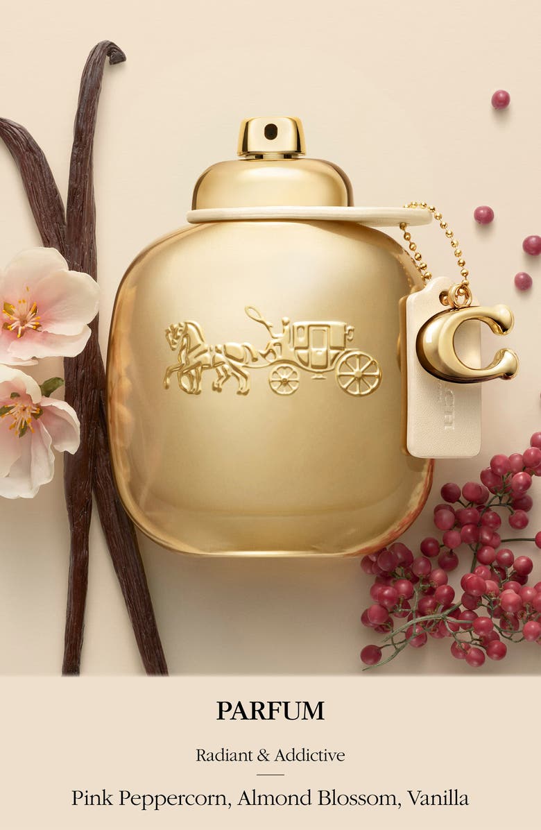 COACH Gold Parfum, Alternate, color,