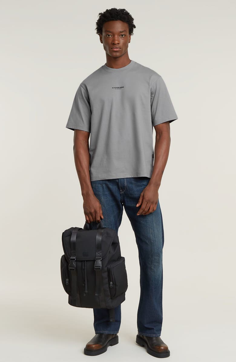 G-STAR Center Chest Logo Organic Cotton Graphic T-Shirt, Alternate, color, 