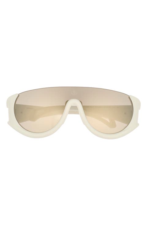 Pulser 31mm Irregular Shield Sunglasses