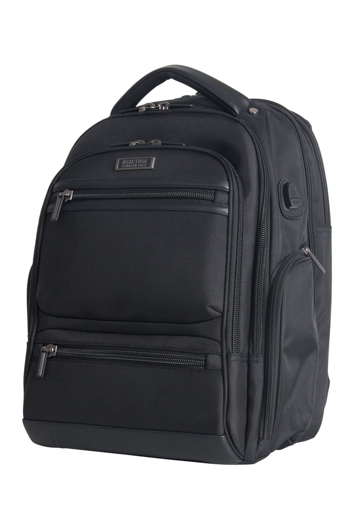 Reaction Kenneth Cole 17" Laptop Computer Backpack For Work & School, Alternate, color, Black
