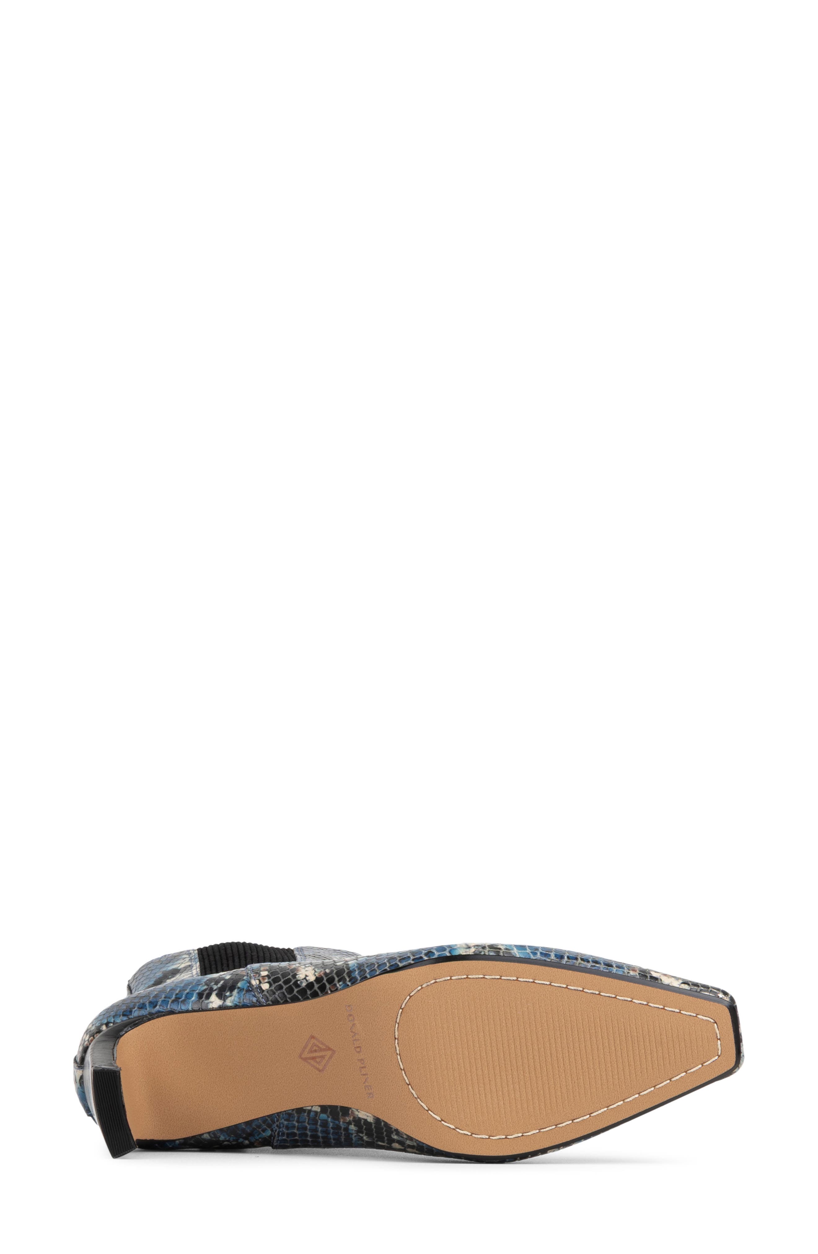 Brittnie Leather Chelsea Boot, Alternate, color, BLUE BELL