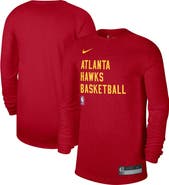 Nike Unisex Nike Red Atlanta Hawks 2023/24 Legend On-Court Practice Long Sleeve T-Shirt