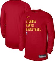 Nike Unisex Nike Red Atlanta Hawks 2023/24 Legend On-Court Practice Long Sleeve T-Shirt