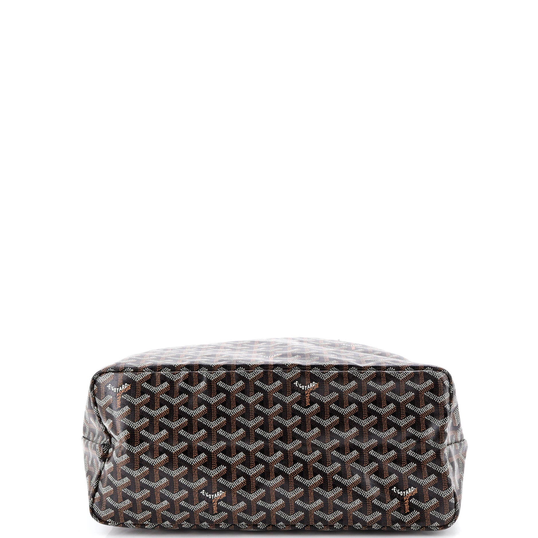 Pre-Owned Goyard Saint Louis Tote Coated Canvas PM, Alternate, color, Black