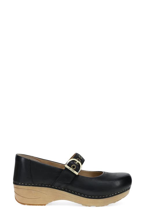 Dansko Xp 2.0 Mary Jane Clog In Black