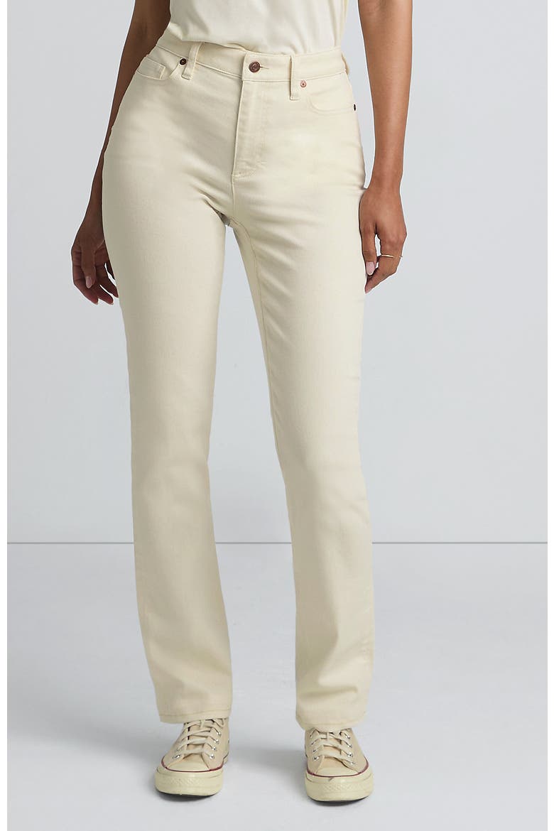 Recover Mid Rise Straight Leg Blue Jeans, Main, color, Natural