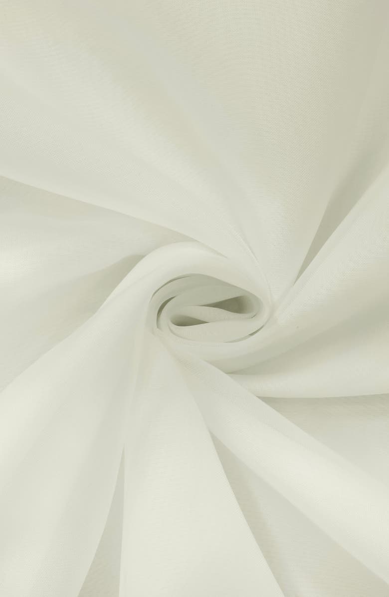 Outdoor Decor by Commonwealth Single Curtain Panel, Alternate, color, Ivory