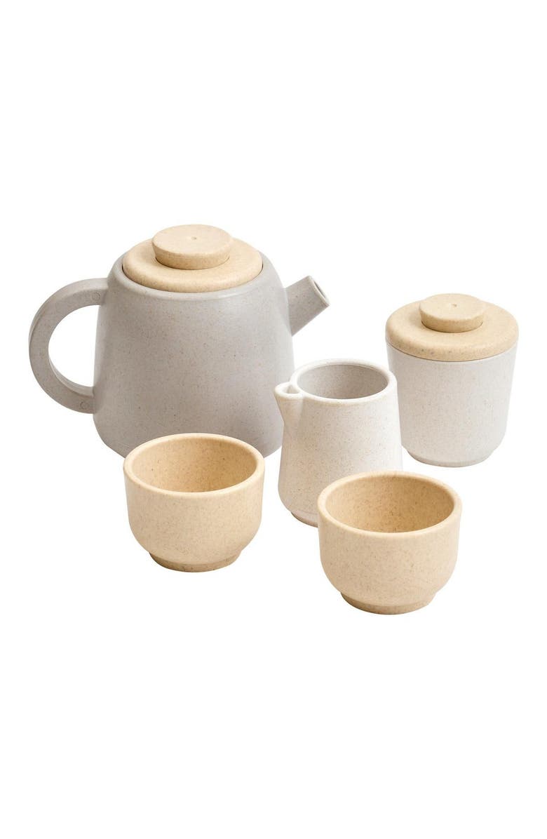 Kaplan Early Learning Company Teapot and Cups Set, Main, color, Multicolored