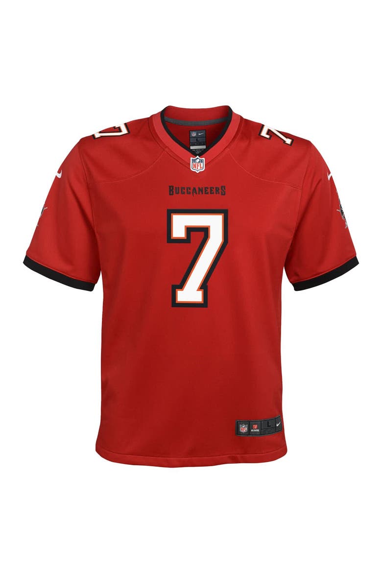 Youth Nike Bucky Irving Red Tampa Bay Buccaneers Team Game Jersey, Alternate, color, Red